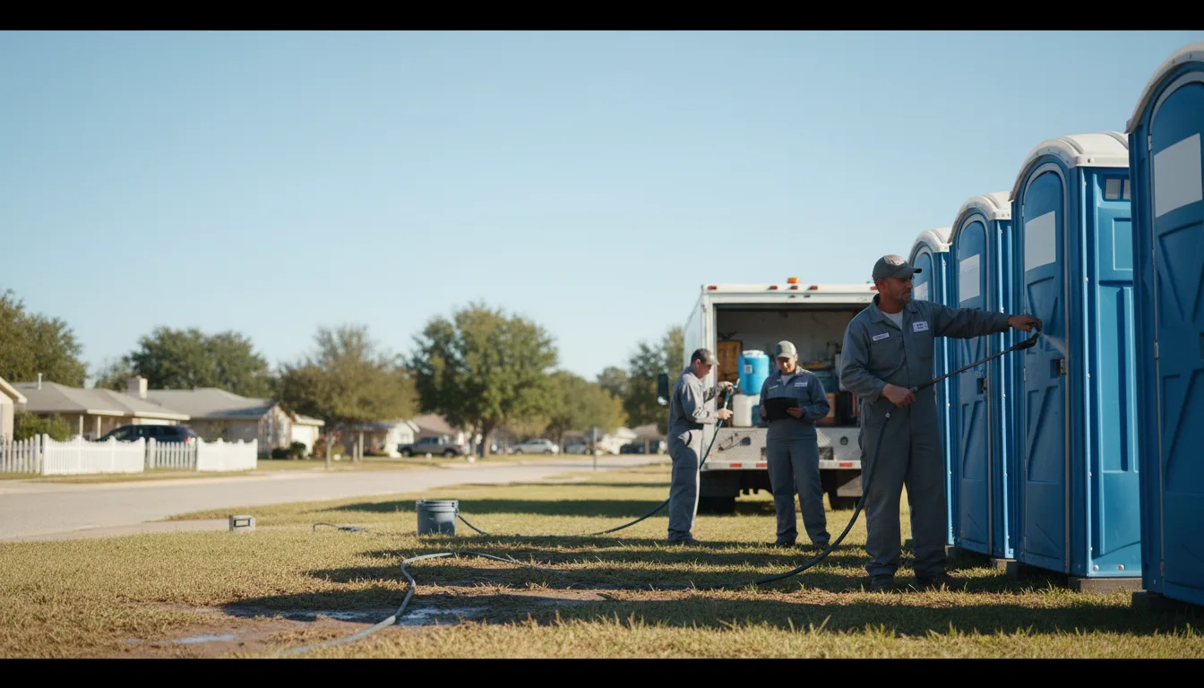 Long-Term Portable Toilet Rental in Saint Amant, LA near me